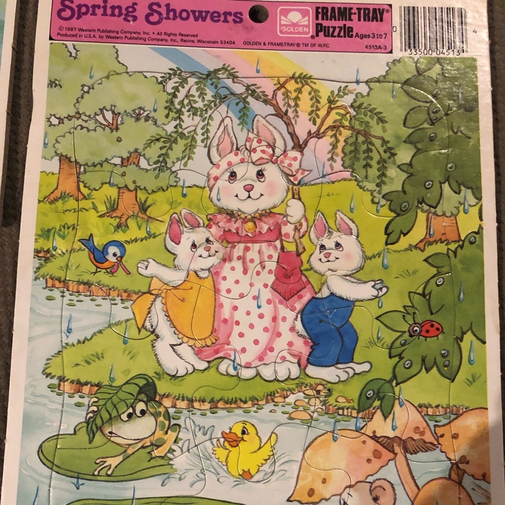 SIX vintage puzzles